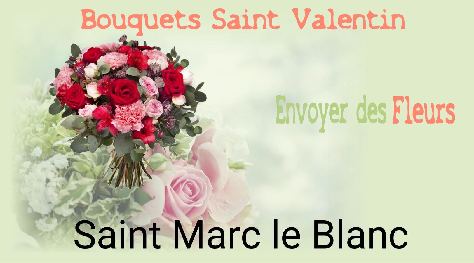 Roses de Saint-Valentin livrées à Saint-Marc-le-Blanc